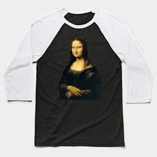 Mona Lisa Tee Baseball T-Shirt